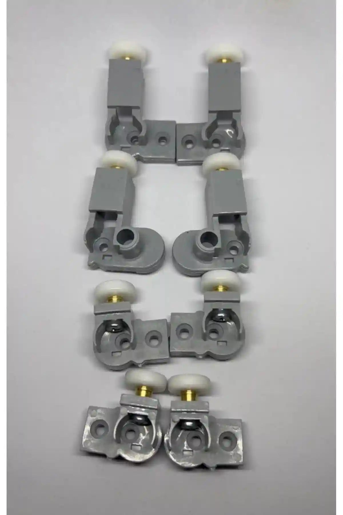 Pleksi Kabin Duşakabin Tekerleği 8'li 1 Sabit 2 Kayar