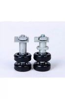 Cam Balkon Tekeri 8 Adet, 4 Erkek 4 Dişi, 4 Kertikli 4 Kertiksiz