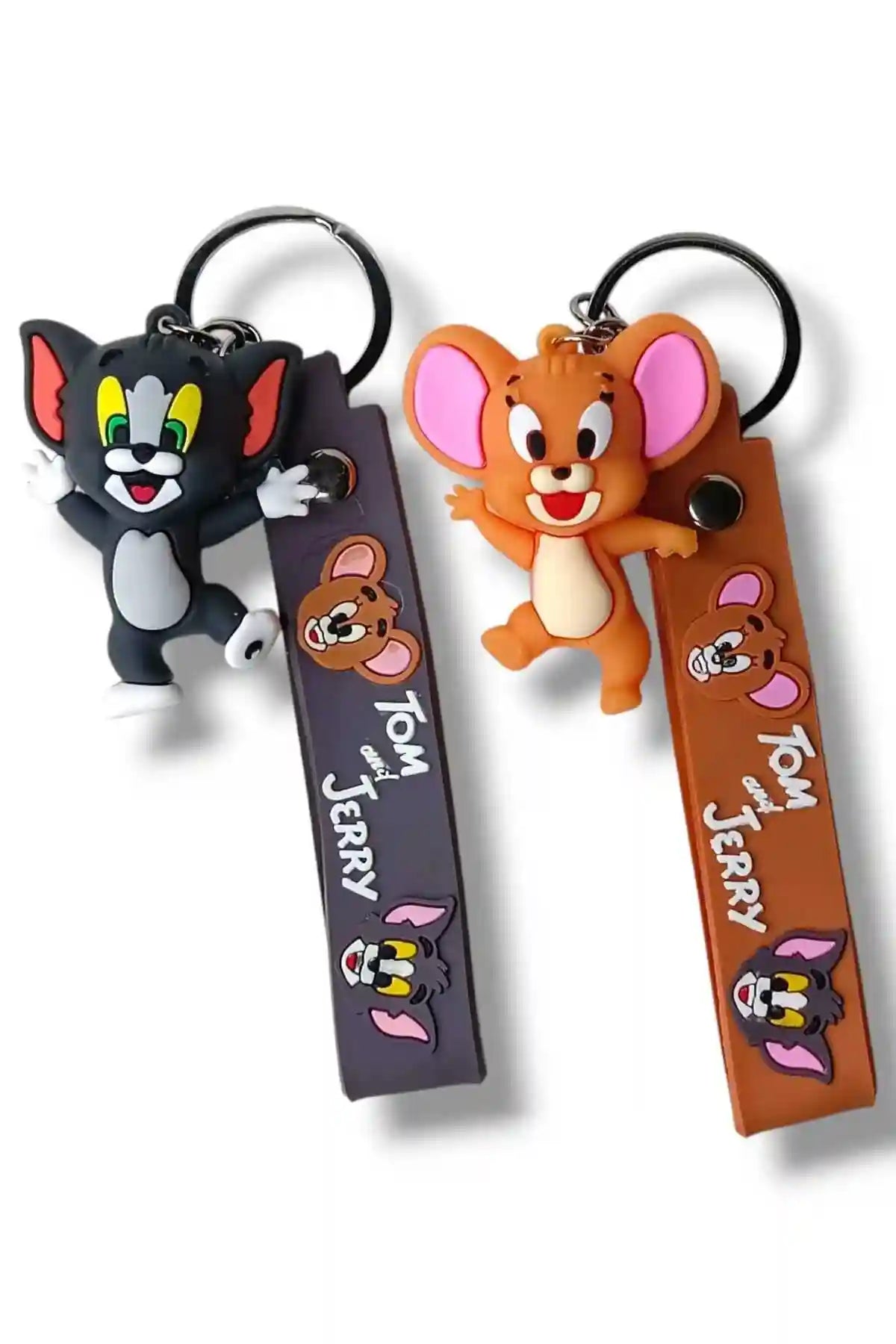 Tom Ve Jerry 3D Çift Anahtarlık 2 Adet