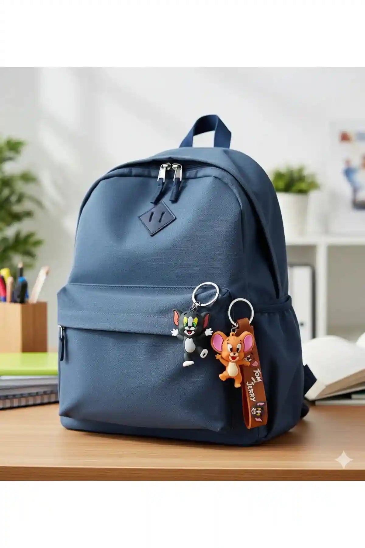 Tom Ve Jerry 3D Çift Anahtarlık 2 Adet