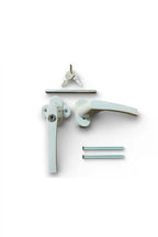 Anahtarlı Kilitli Pvc Pimapen Pencere ve Balkon Kapı Kolu Çiftli Alüminyum Beyaz