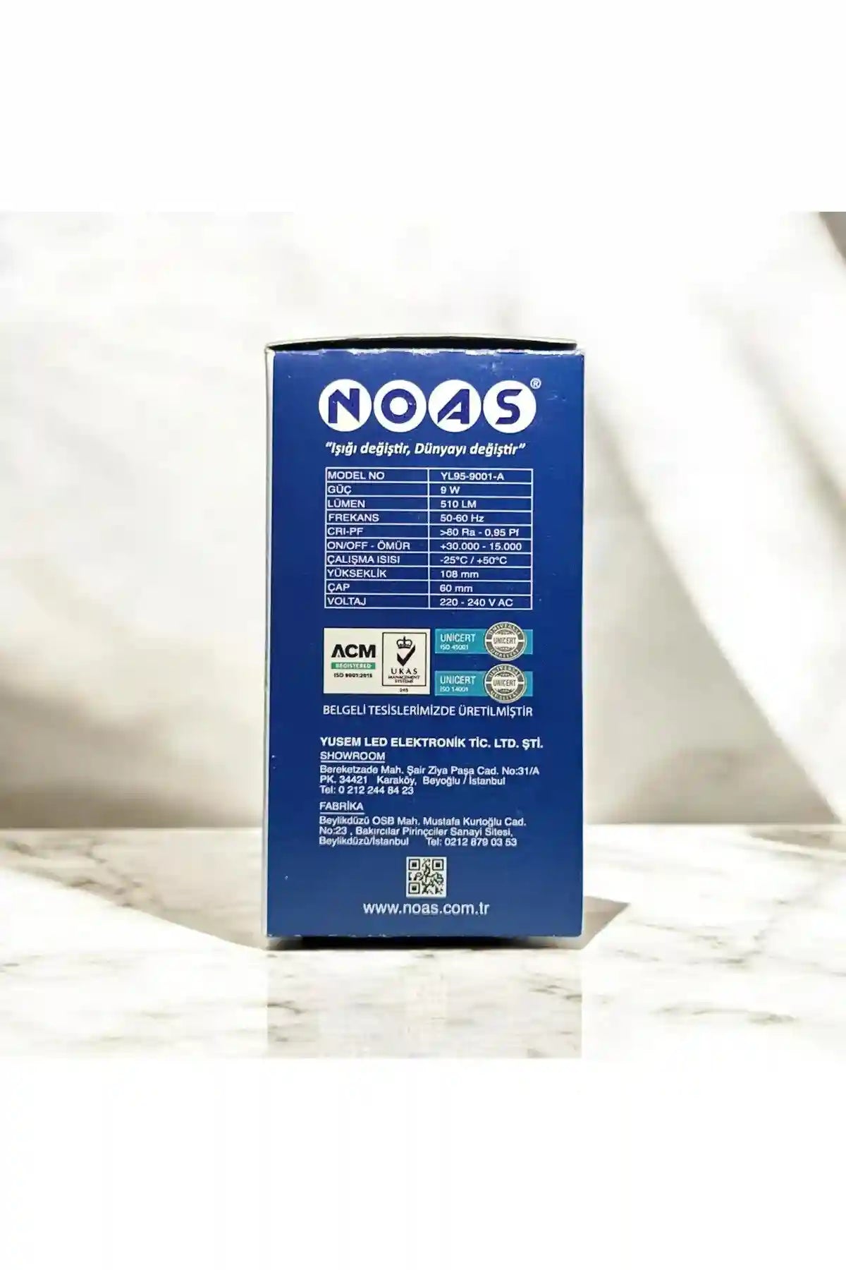 BEYAZ IŞIK 9W LED AMPUL