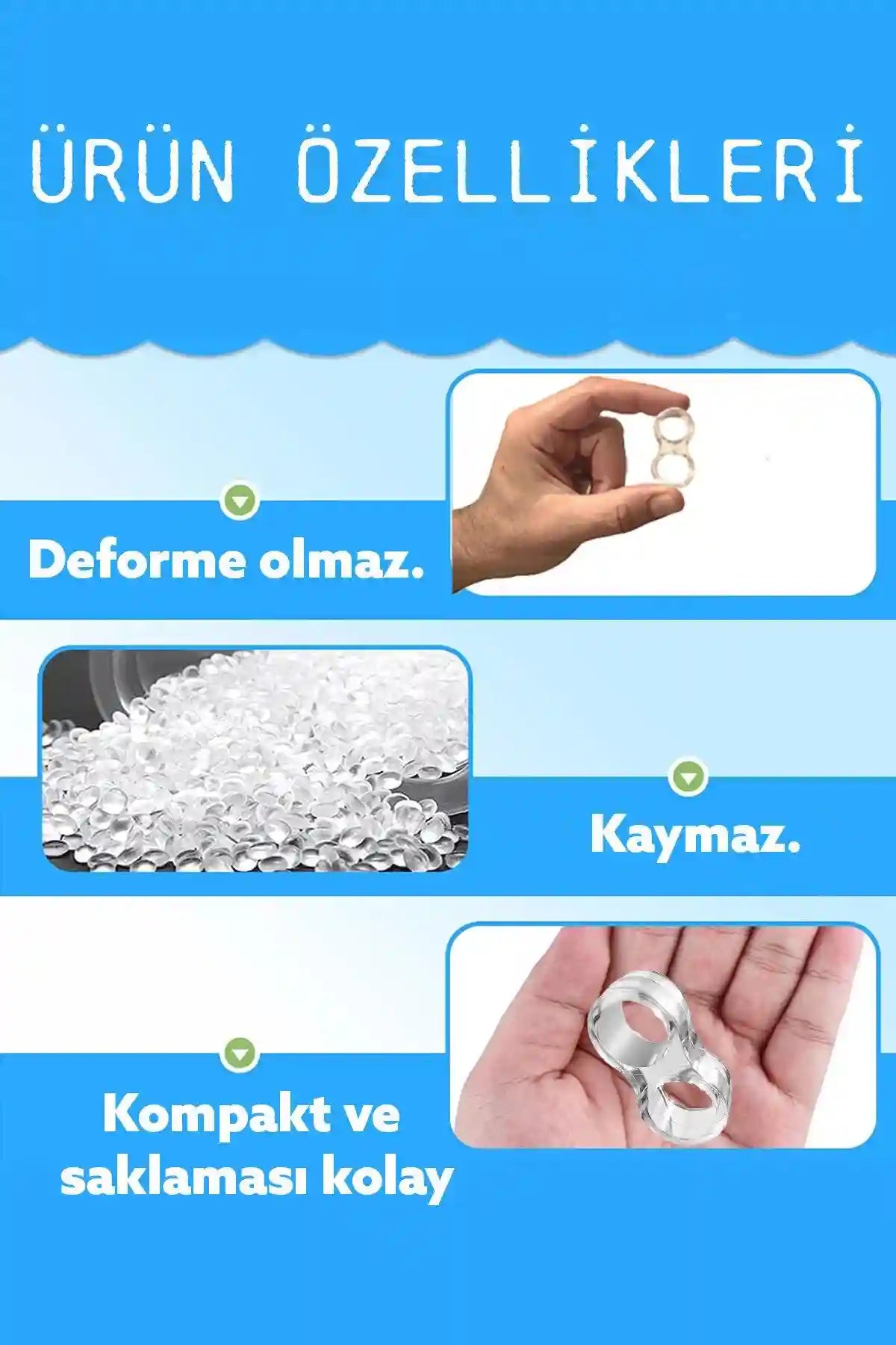 Şeffaf Silikon Kapı Durdurucu Stoper | Kapı Kolu Duvar Koruyucu ve Pencere Tamponu 1 adet