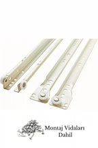 45 Cm Klasik Kızaklı Dolap Çekmece Rayı 1 Çekmecelik (4 PARÇA KARŞILIKLI)