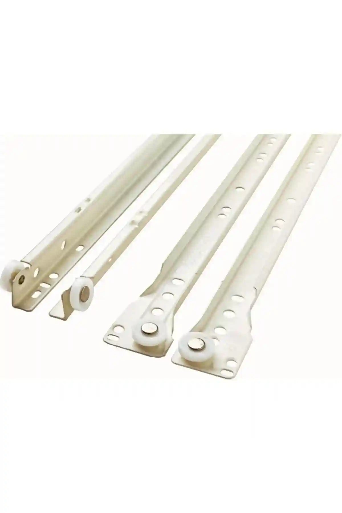 40 Cm Klasik Kızaklı Dolap Çekmece Rayı 1 Çekmecelik (4 PARÇA KARŞILIKLI)