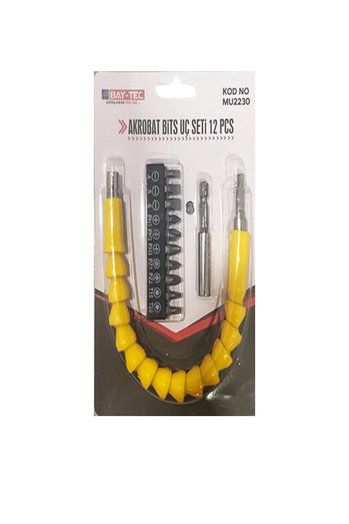 Bay Tec Mu 2230 Akrobat Bits Uç Seti 12 Parça / Bay Tec