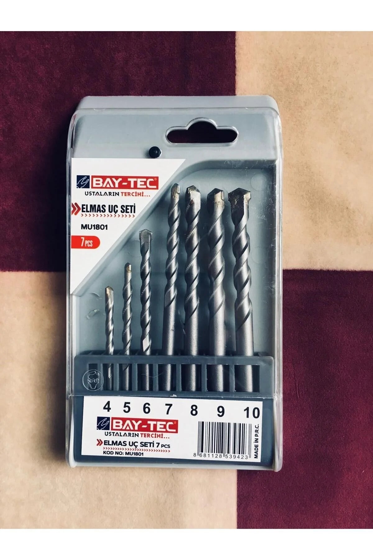 BAY-TEC ELMAS UÇ SETİ 7 PCS MU1801