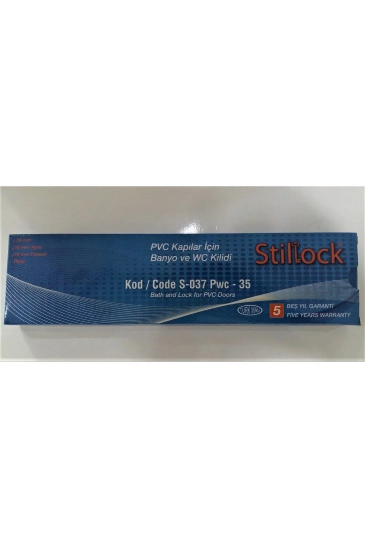 Pimapen Pvc Kapılar Için Banyo Ve Wc Kilidi 35mm